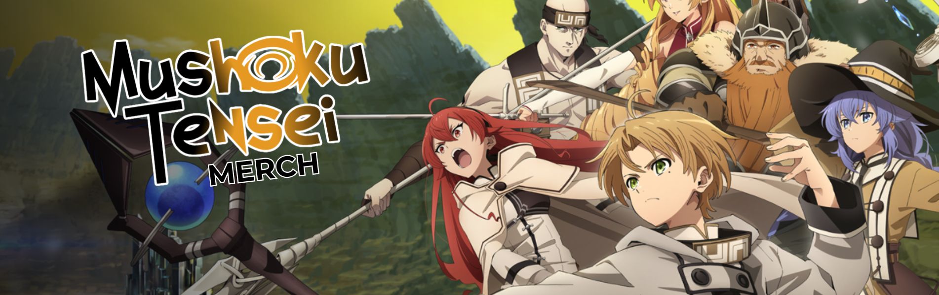 Mushoku Tensei Merch Banner
